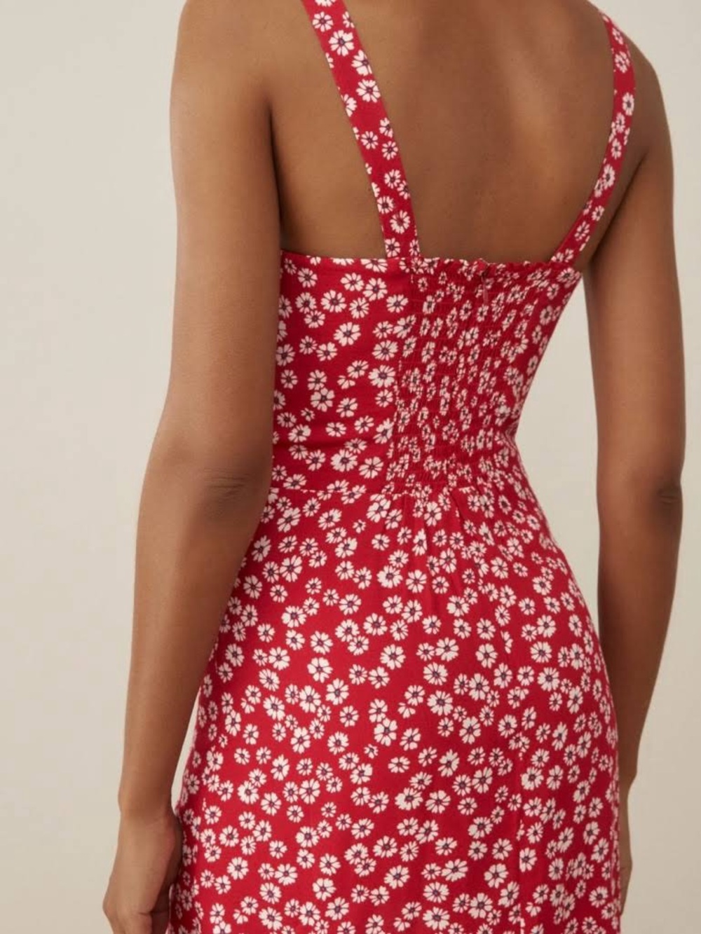Reformation Baldwin Dress in Jenna - Picture 3 of 8